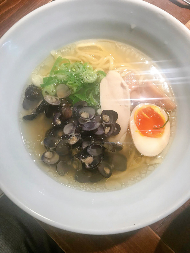 「しじみラーメン」